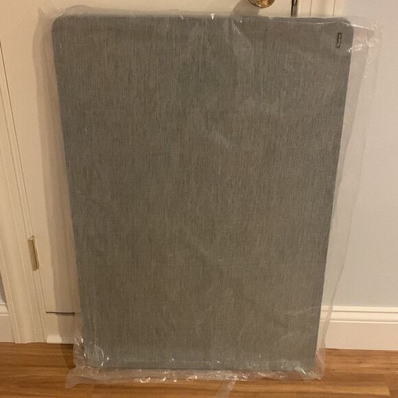 3' x 2' Bulletin Board Fabric Frameless Light Blue Oval 7683BE Quartet $150 New - Picture 5 of 10